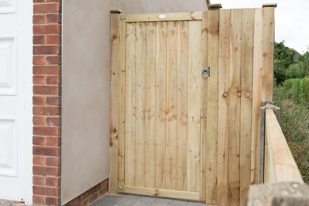 Pressure Treated Featheredge Gate 6ft (1.80m high) (Home Delivery)