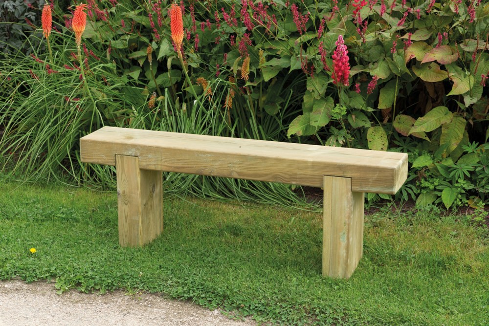 Forest SLBENCH12HD 1.2m Sleeper Bench HD