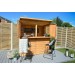 FOREST SDP63GBARIN SHIPLAP PENT GARDEN BAR 6X3 (HOME DELIVERY AND ASSEMBLY)