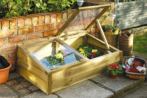 Large overlap cold frame