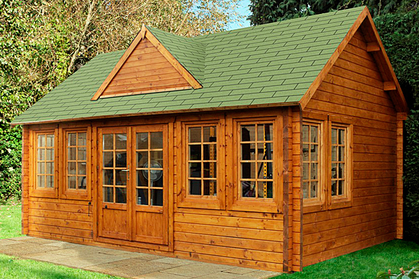 Cheviot log cabin