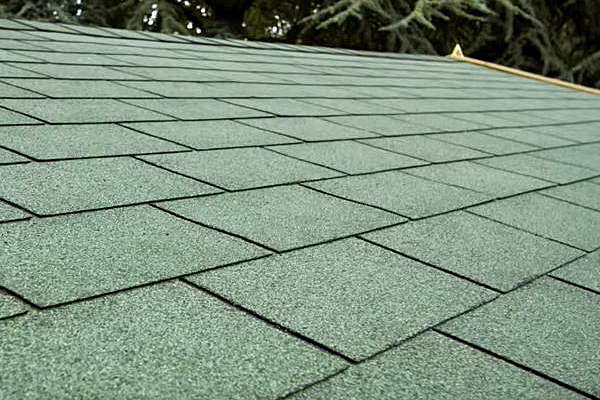 Felt roofing shingles