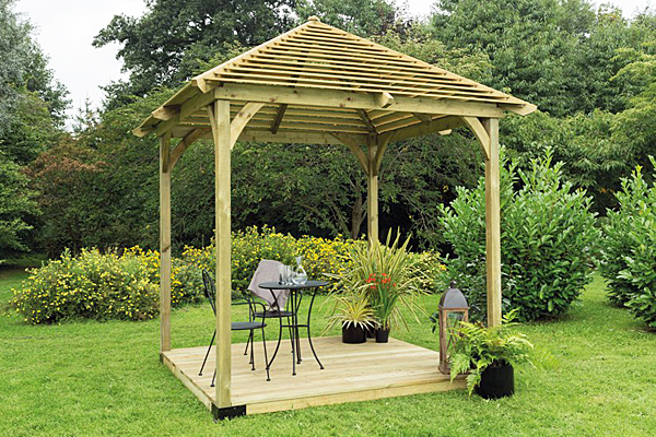 Forest Garden Venetian pergola