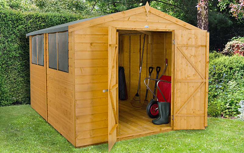 Forest Garden large shiplap shed