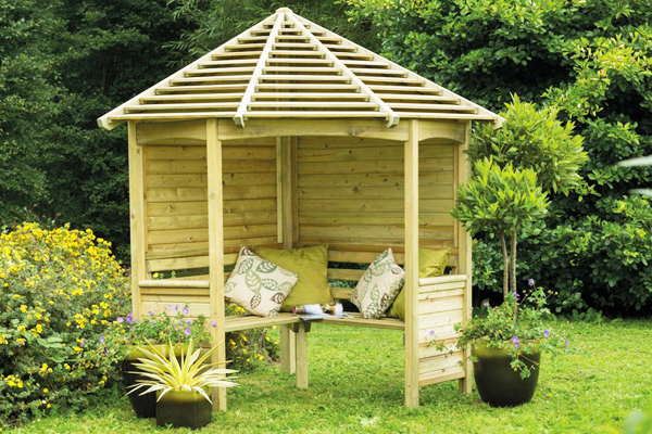 Forest Venetian arbour