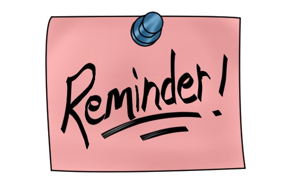 Reminder note