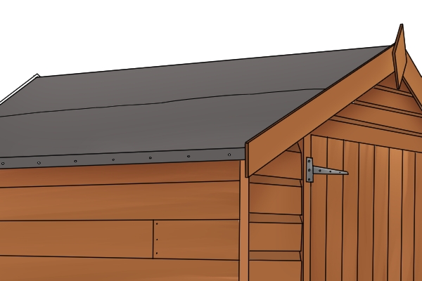 Shed roof