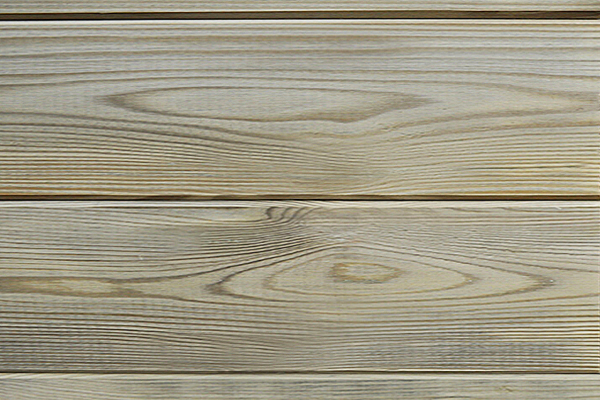 Tongue and groove shed walls close-up