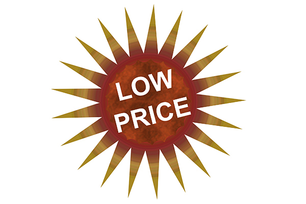 Low price sign