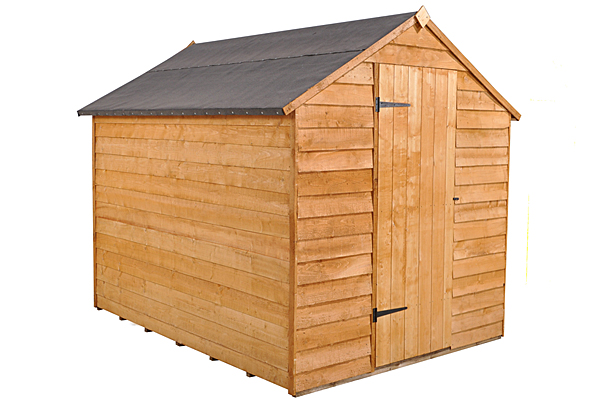 Dip-treated shed