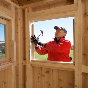 Glazing a Perspex Window